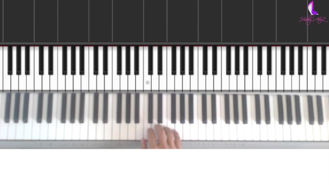 Piano tutorial:-8 THEORY Intervals Major and Minor Second - Hobbyatoz